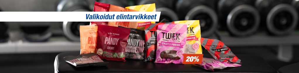 Elintarvikkeita jopa 20 %